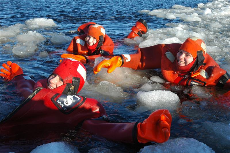 Ice swimming in Finland: Is that why its the happiest 