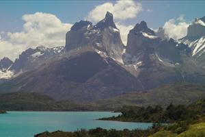 mountains of torres del paine national park